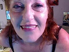 Latino men get humiliated by a sexy mature in this redhead video