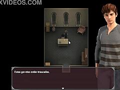 3D-tegneserieporno med store pupper og rødhårede i europeisk spill