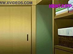 Hentai animacija z milf z velikimi joški in njeno mlajšo sošolko
