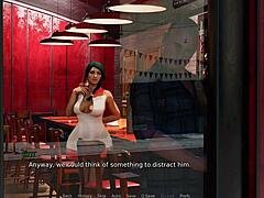 Анас еротично пътешествие продължава в бар с чувствена любовна игра и 3D анимация