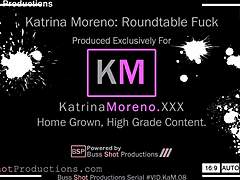 Katrina Moreno's wild roundtable adventure with big ass and blowjob