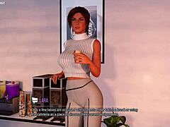Lara Crofts vroča solo seansa: mokra in divja masturbacija