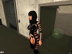 สัมผัสประสบการณ์ความเสียวซ่านของการผูกมัดด้วยโลหะในเกม 3D femdom