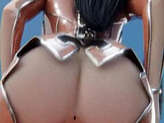 3D 애니메이션 밀프 비디오에서 이브와 거칠고 강렬한 POV 섹스를 경험하세요