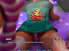 A steamy 3D cartoon featuring busty blondes and mature ladies