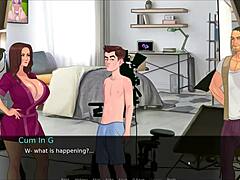 큰 나귀 과 큰 수탉 에 a 뜨거운 pornplay 비디오 게임 와 새 아빠 과 그의 이복 누이