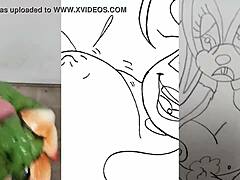 बड़े स्तन के साथ मोटी हेनतई लड़की भाप वीडियो में आदमी और खरगोश को चोदती है
