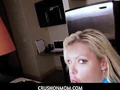 Stepmommy with perverted desires craves fuck from stepson - crushonmom.com