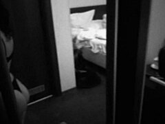 Russian milf Anna sucks big dick in hotel room