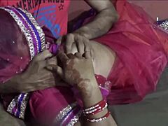 Young Indian wife enjoys hardcore fucking and blowjob in homemade porn