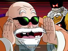 Monster master roshi dominates android 18 in uncensored video