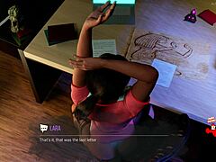 Η Lara Croft με τα μεγάλα βυζιά ιππεύει ένα τέρας σε ένα 3D πορνό παιχνίδι