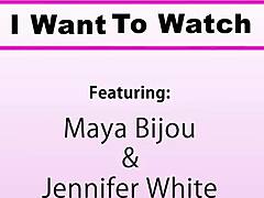 Step mom Jennifer White caught Maya Bijou in the act
