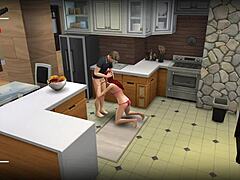 Teen cheating with husband on simcam