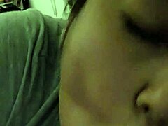 Latina BBW gives an amazing blowjob with average cock