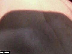 Hairy mom masturbates and gets fingered in front of the camera